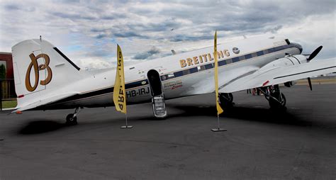 breitling dc 3 tour|Flying Into History: The Breitling DC.